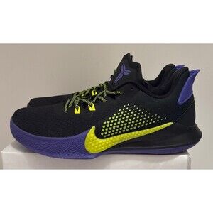 Nike Black and Purple Athletic Shoes